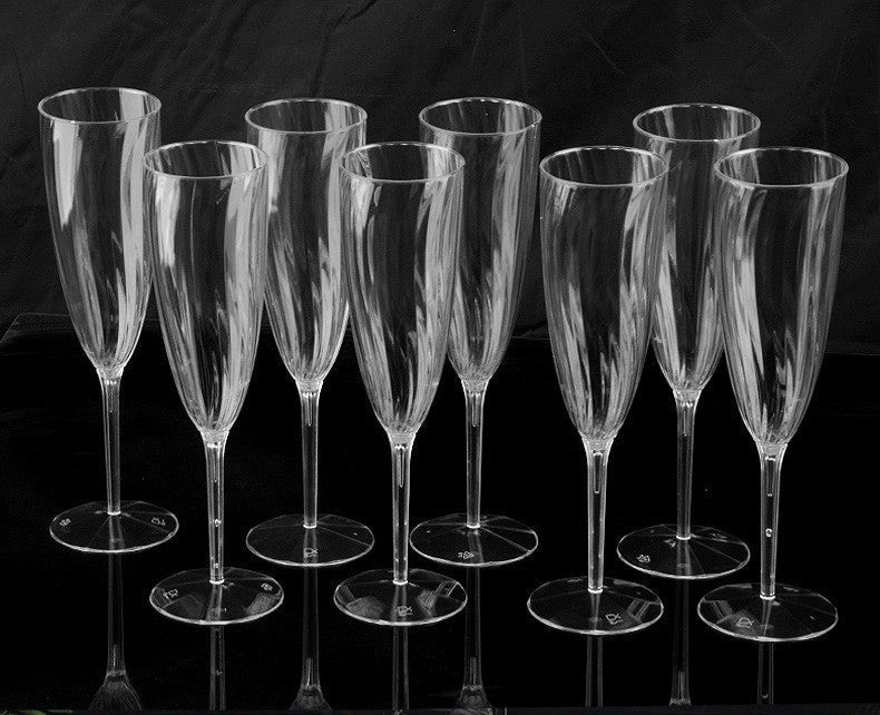 210ml 8 PCs Banquet Bubble Wash-Free Champagne Glass Julia M Home & Kitchen