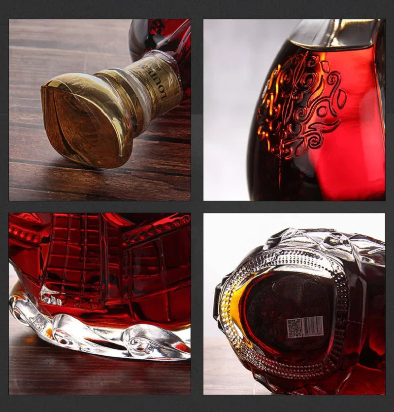 Grape Beer Container Whiskey Decanter with Lid - Julia M LifeStyles