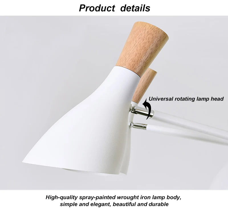 Scandinavian Ceiling Chandelier Living Room LED Chandelier Bedroom Wooden Ceiling Lights Kitchen 220V Interior Decor Lighting - Julia M LifeStyles