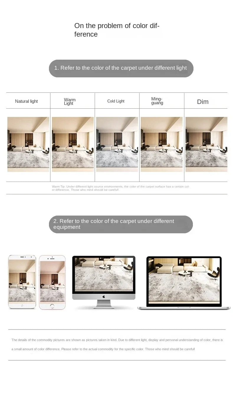 Retro Light Luxury Home Bathroom Floor Mat