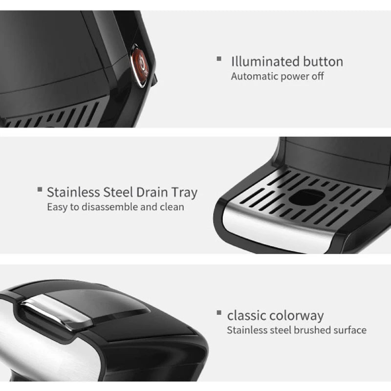 Home 300Ml American Capsule Coffee Machine, Office Small Concentrated Drip Electric Coffee Machine, 750W Julia M LifeStyles