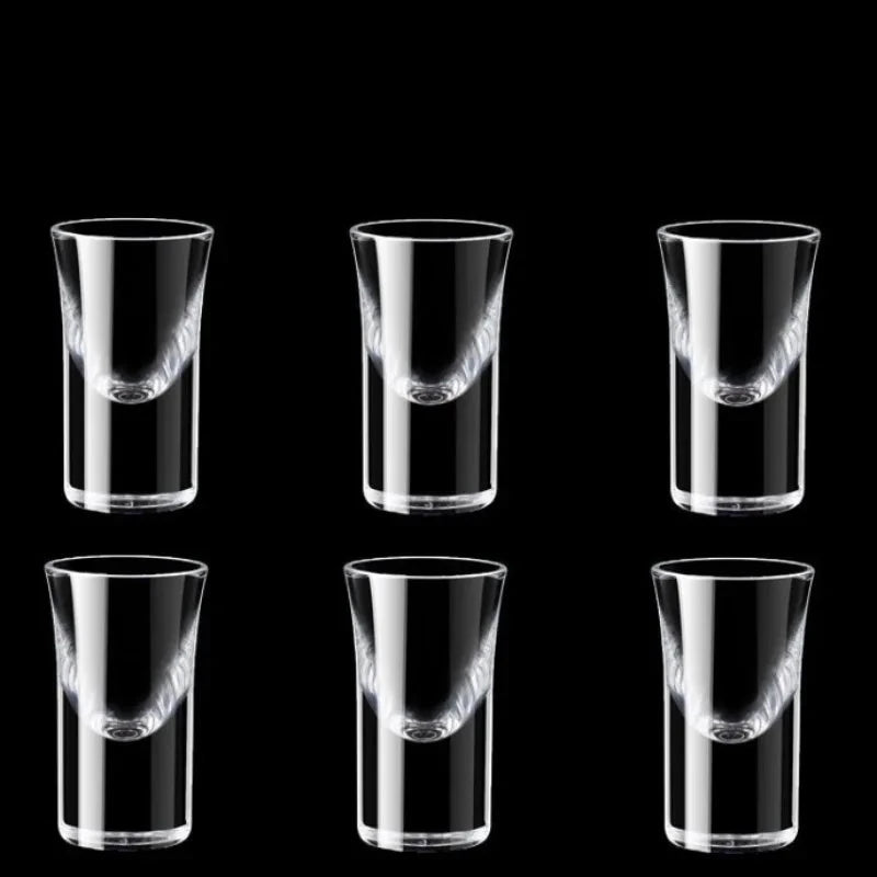 Shot Glass Set Glass Lead Free Liquor Glass with Wine Dispenser Golden Vodka Brandy Wine Glasses Soju Cups Mini Small Capacity Julia M LifeStyles
