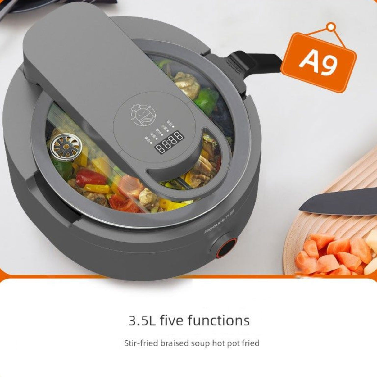 A9 Intelligent Automatic Cooker for Effortless Home Cooking Julia M LifeStyles