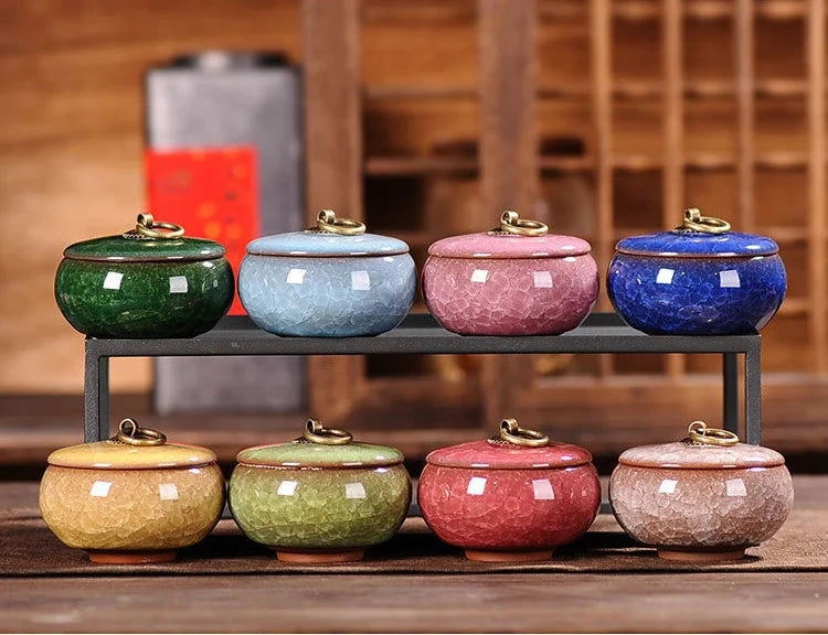 Modern Ceramic Airtight Storage Jar for Tea, Coffee, and Sugar Julia M LifeStyles