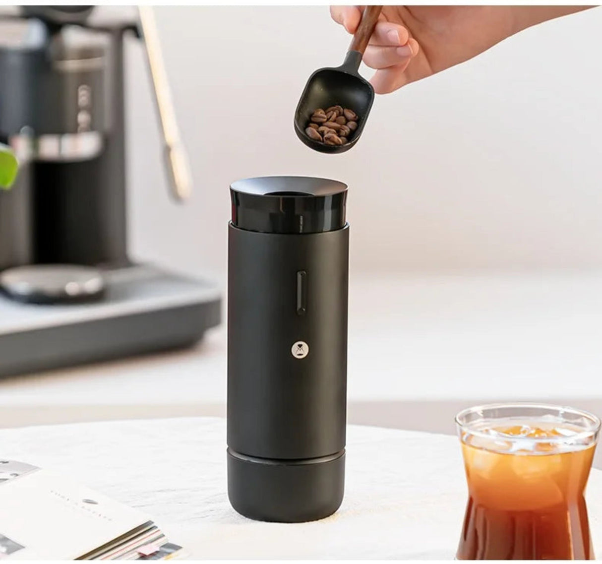 TIMEMORE Whirly 01s Portable Electric Coffee Grinder Julia M Home & Kitchen