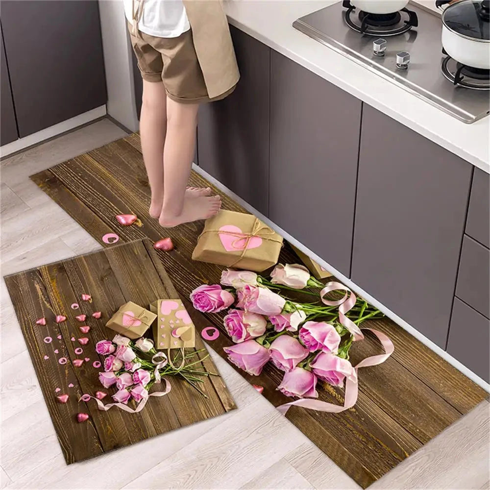 Super Absorbent Anti-Slip Kitchen & Bathroom Mat Julia M LifeStyles