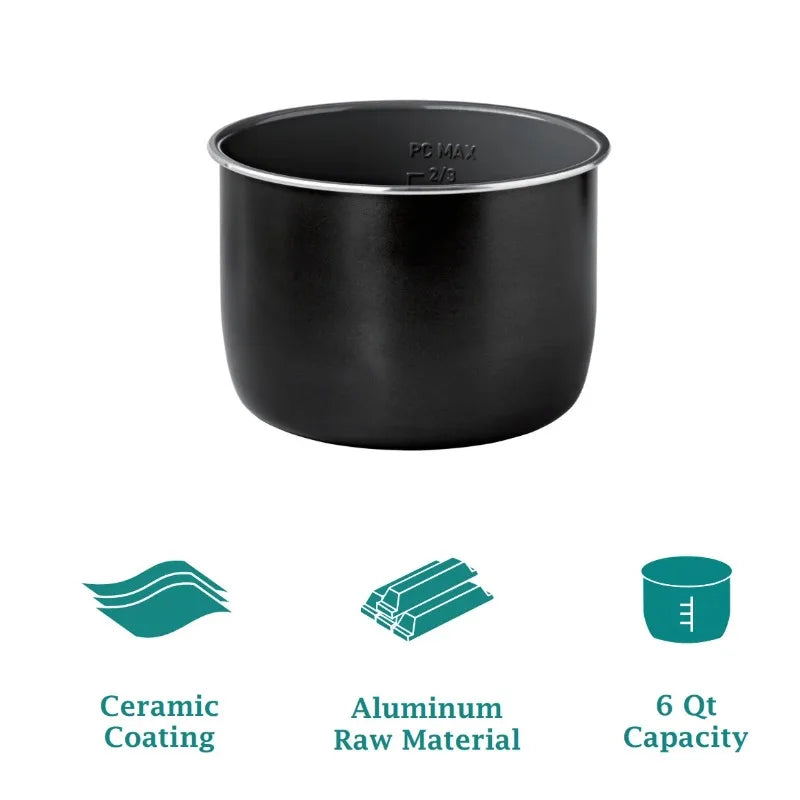 The Pioneer Woman Linen Speckle 6-Quart Pressure Cooker with Touch Control Display Julia M LifeStyles