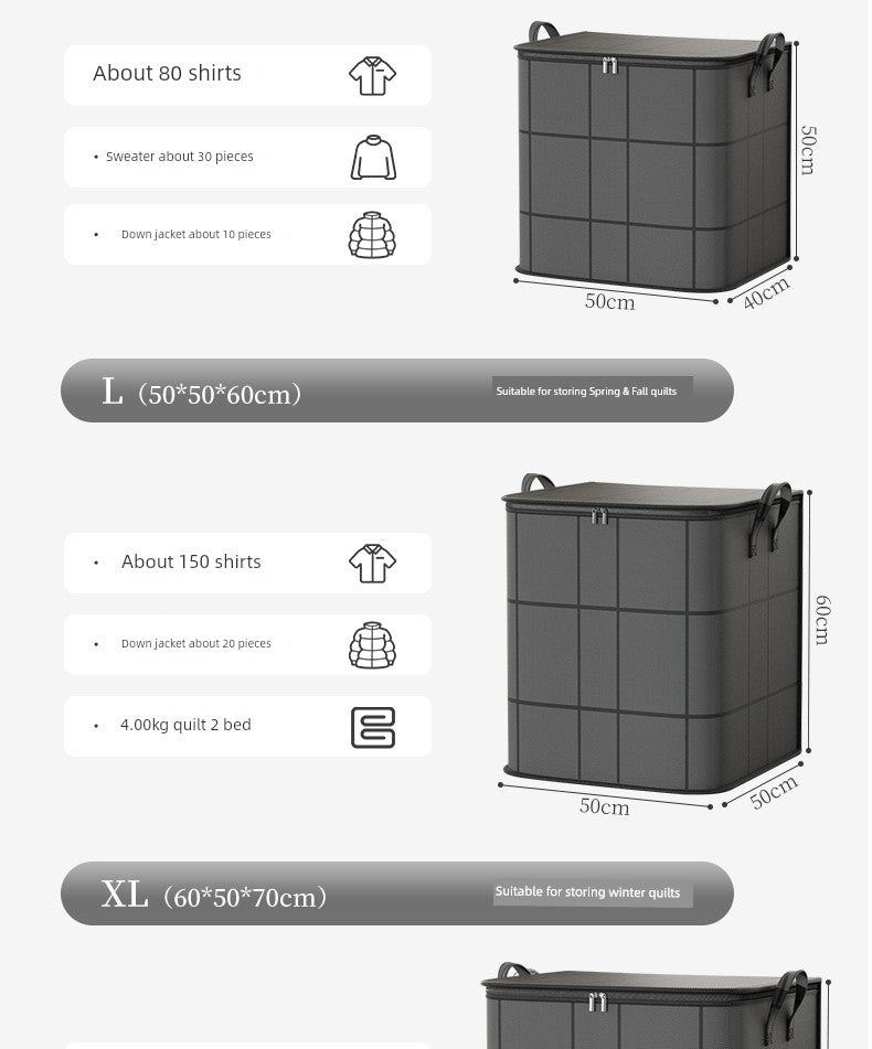 Quilt Organizer Bag Oversized Handy Gadget Moisture-Proof Storage Box - Julia M LifeStyles