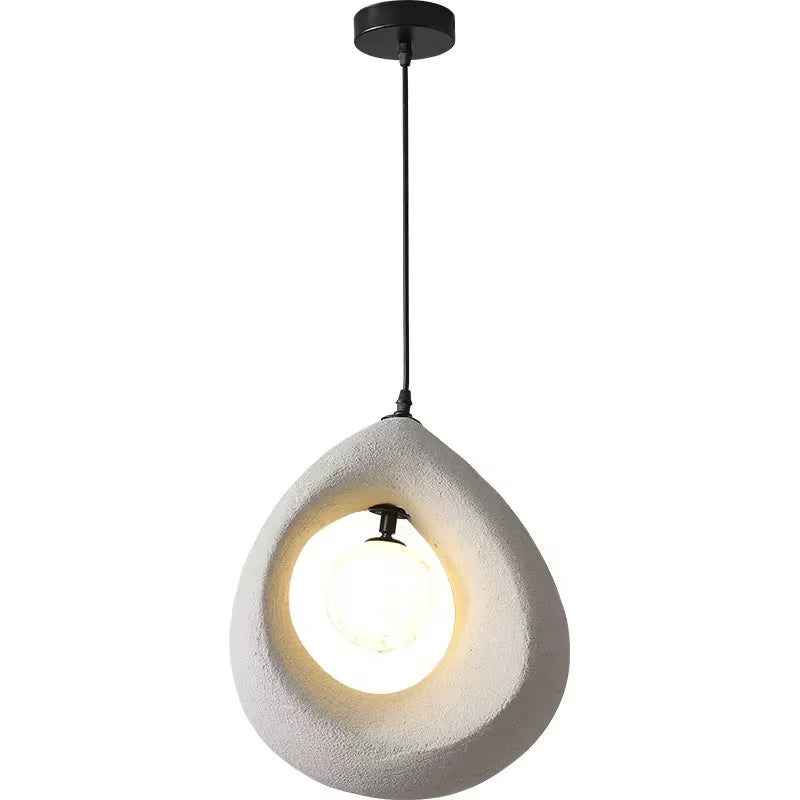 Pendant Lights Japanese Wabi Sabi Minimalist Bedroom Kitchen Island G9 LED Chandeliers Living Room Hanging Lamps