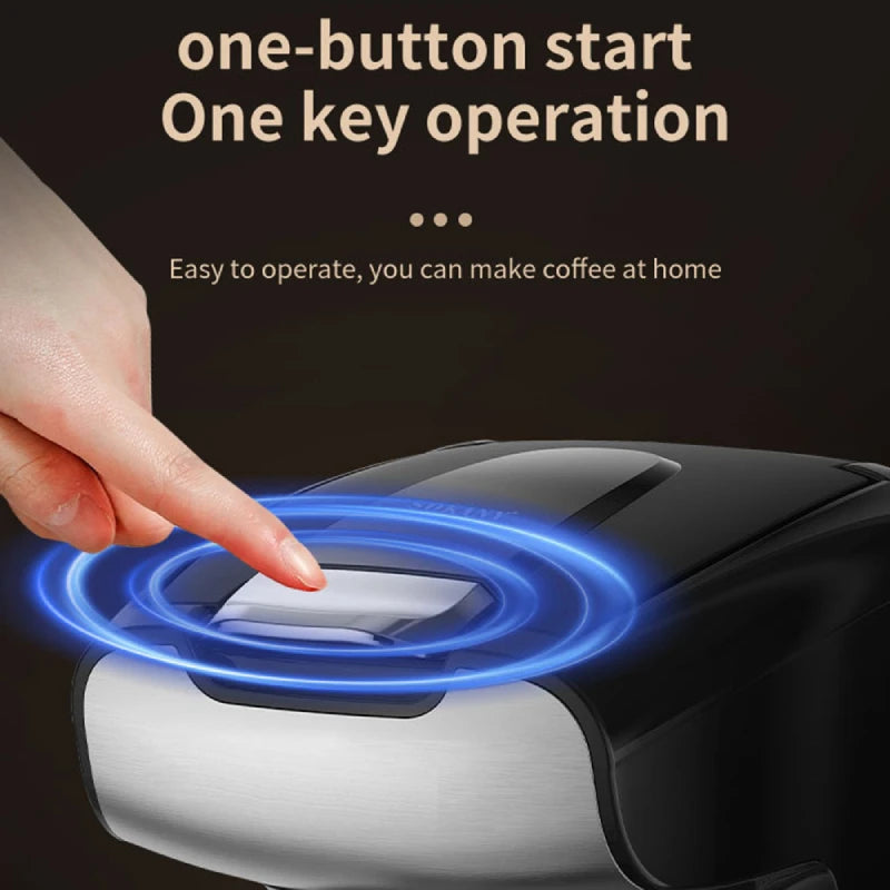 Home 300Ml American Capsule Coffee Machine, Office Small Concentrated Drip Electric Coffee Machine, 750W Julia M LifeStyles