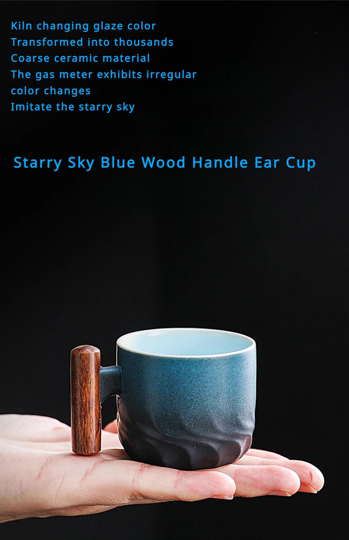 Creative Handmade Exquisite Coffee Cup Vintage Coffee Cup With Wooden Handle Mug Cups Mugs Drinkware Kitchen Dining Bar Home - Julia M LifeStyles