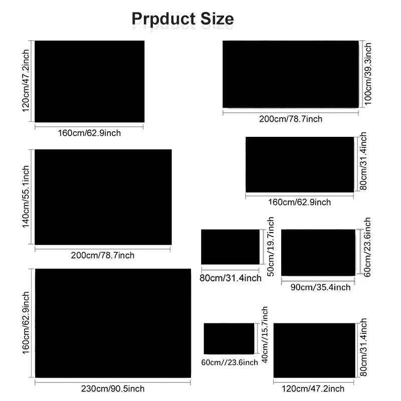 Vintage Bohemian Easy Care Foldable Door Bathroom Floor Mat