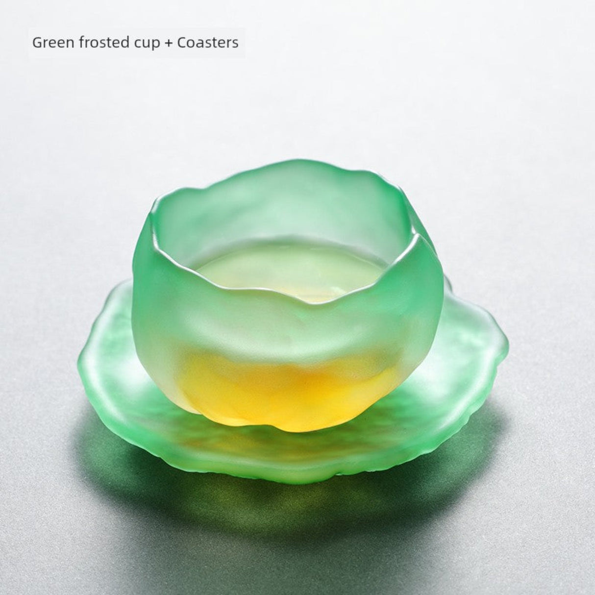 Elegant Frosted Japanese Glass Tea Cup – Single Serve Delight Julia M Home & Kitchen