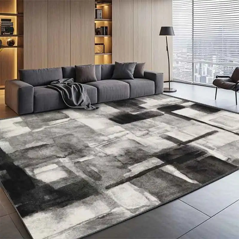 Modern Light Luxury Abstract Rug for Living Room