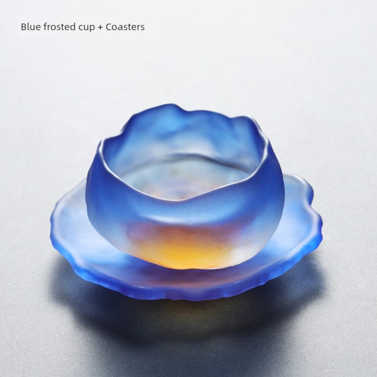 Elegant Frosted Japanese Glass Tea Cup – Single Serve Delight Julia M Home & Kitchen