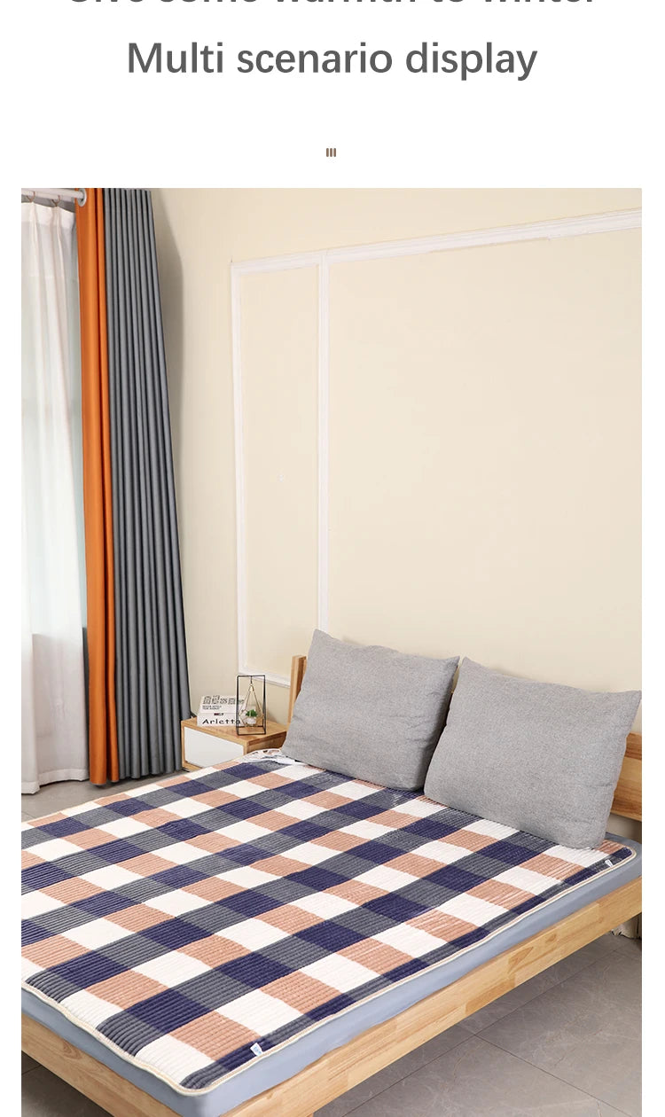 Smart Electric Heating Blanket with Automatic Thermostat