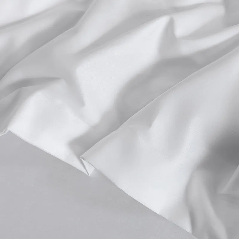 1000TC Long Staple Cotton Silky Sateen Smooth Texture Luxury Soft 3Pcs Duvet cover Pillowcases for All Season Twin Double Queen - Julia M LifeStyles