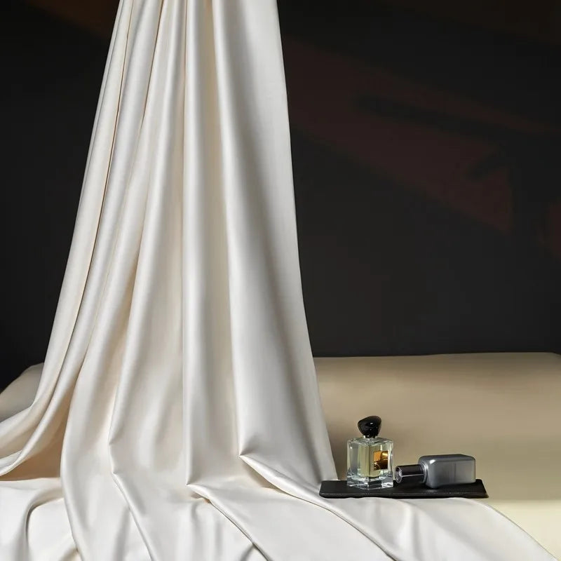 Luxury 100% Egyptian Cotton Reversible Duvet Cover Set - Silver & Purple Julia M LifeStyles