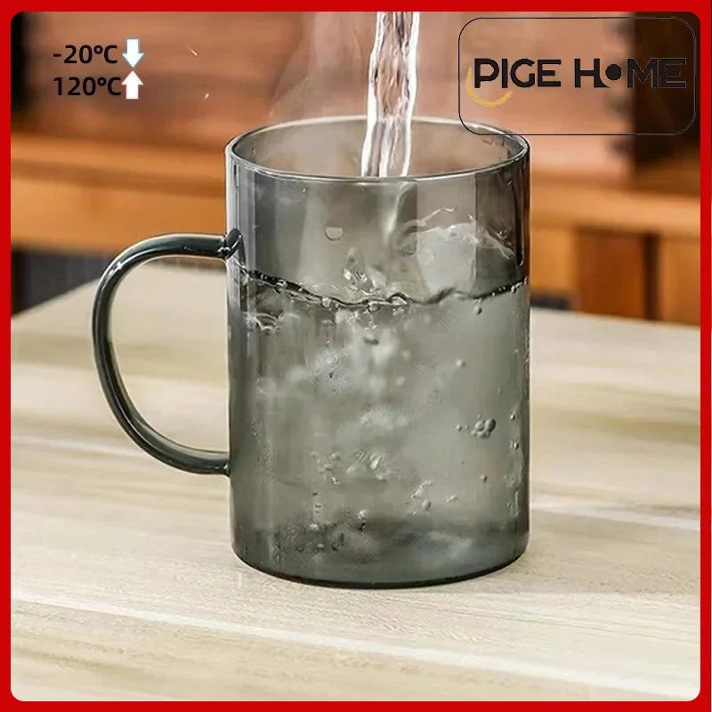 400ml Heat-Resistant Glass Tea Cup with Filter and Wooden Lid Julia M LifeStyles