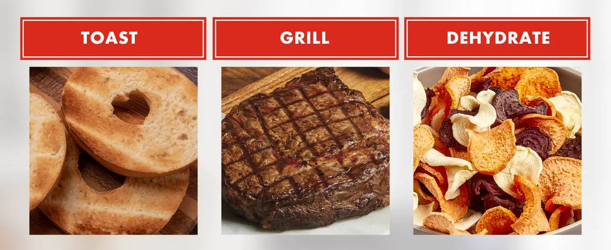 Extra Large French Door Air Fryer Toaster Oven Combo Julia M Home & Kitchen