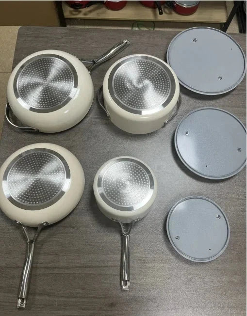 Carawayhome Nonstick Ceramic Cookware Set - Oven Safe & Easy Cleanup Julia M Home & Kitchen