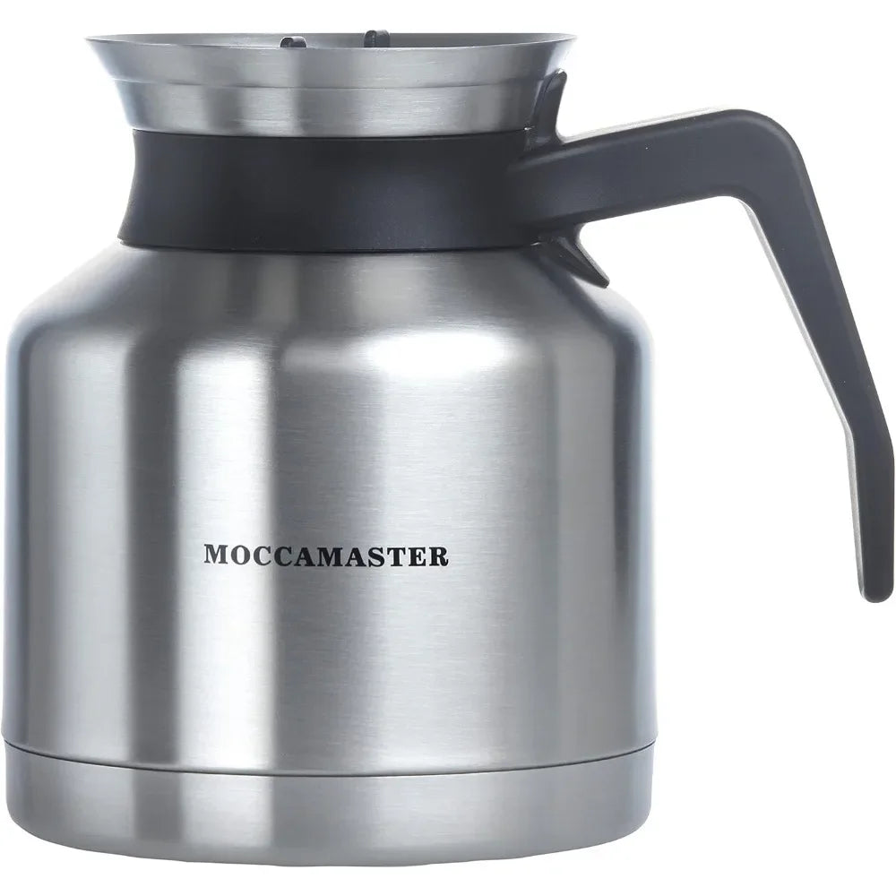 TECHNIVORMM MOCCAMASTER KBTS Coffee Brewer - 32 oz in Polished Silver Julia M LifeStyles