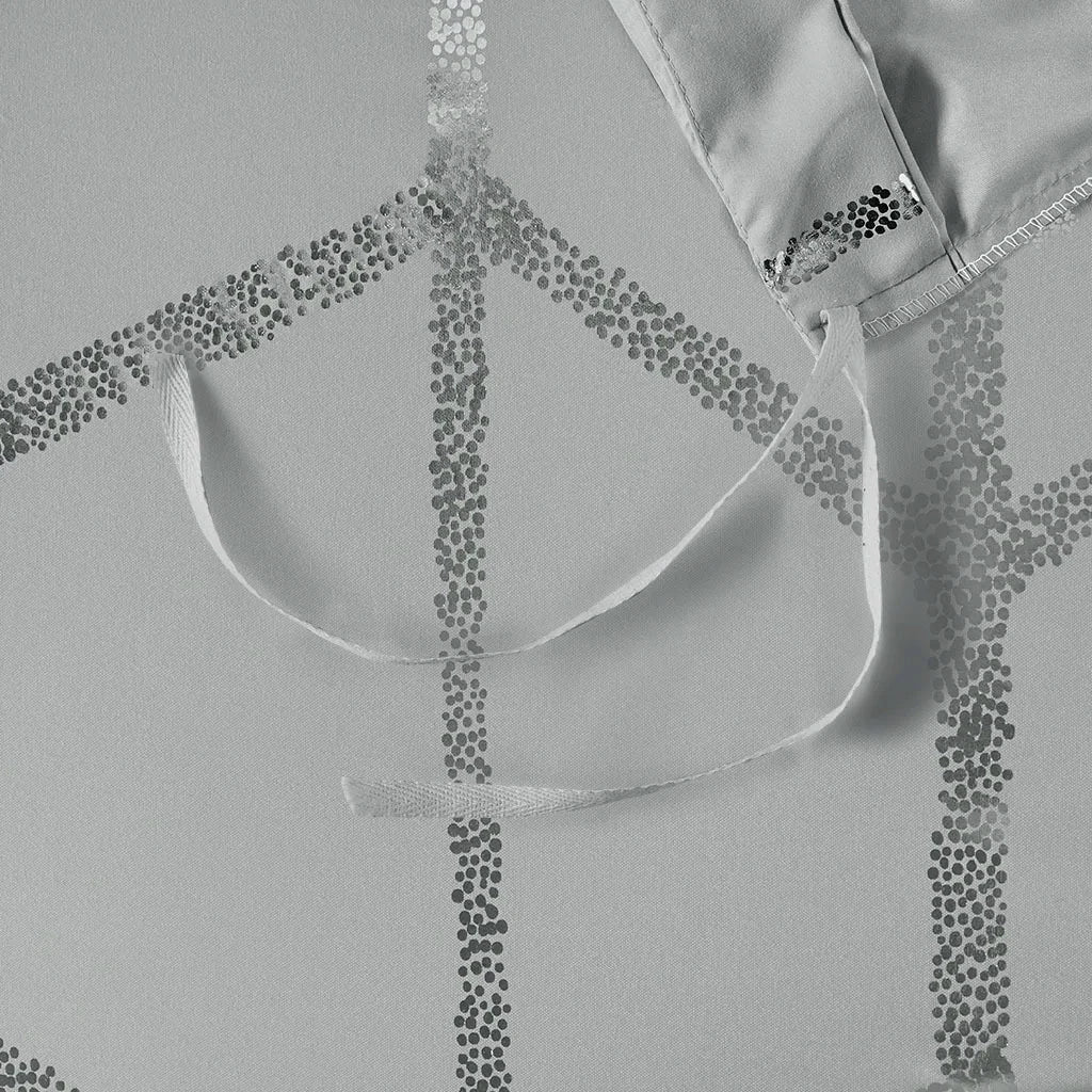 Metallic Printed Duvet Cover Set for King/Cal King Bed Julia M LifeStyles