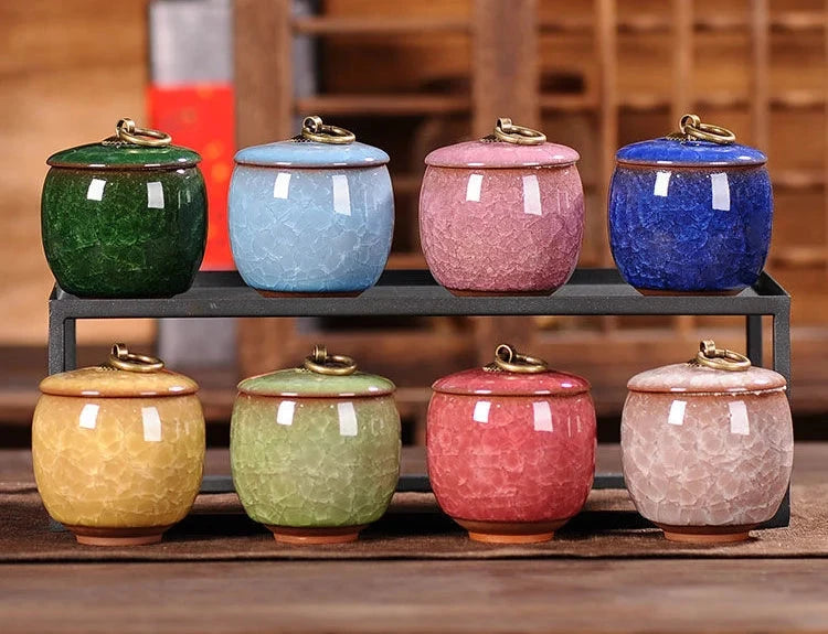 Modern Ceramic Airtight Storage Jar for Tea, Coffee, and Sugar Julia M LifeStyles