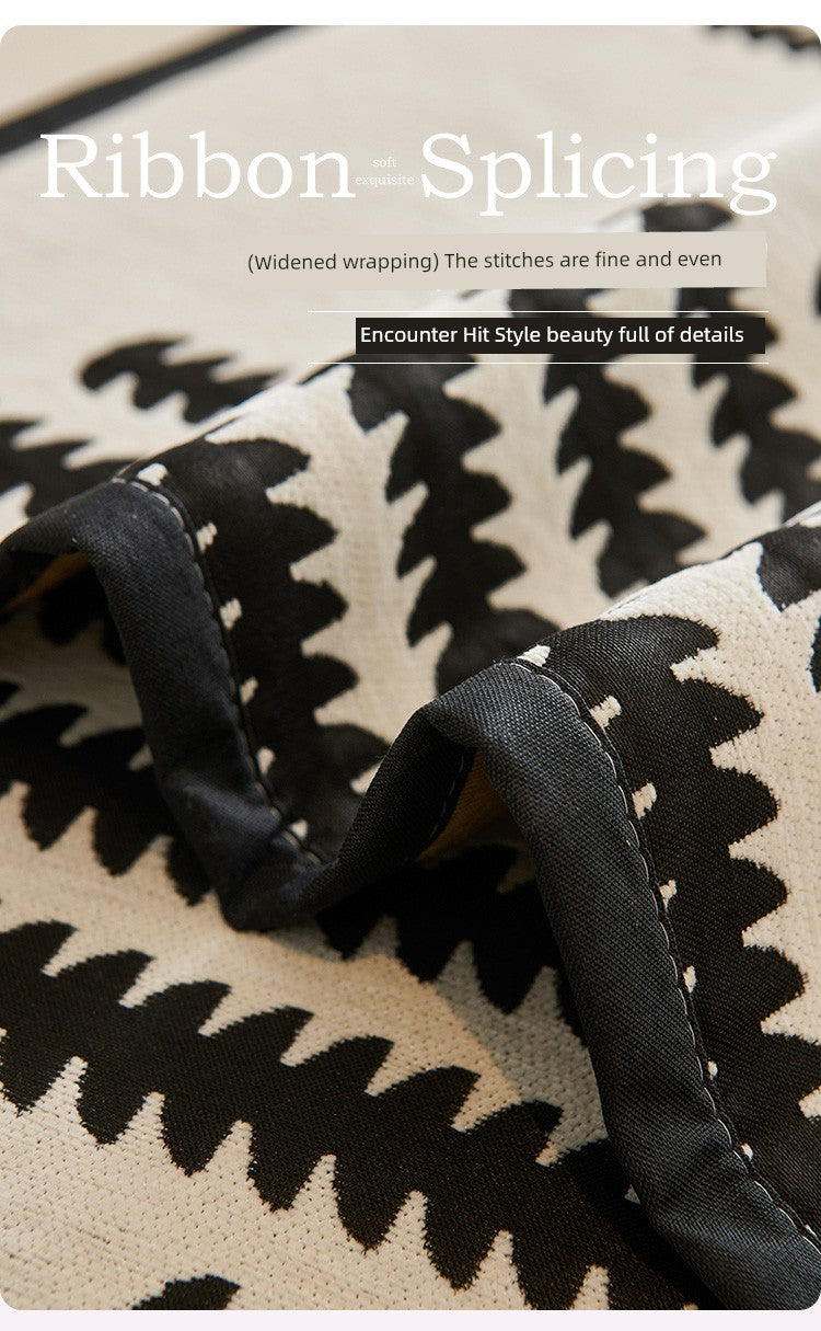 Scandinavian Chenille Non-Slip Sofa Cover Julia M Home & Kitchen