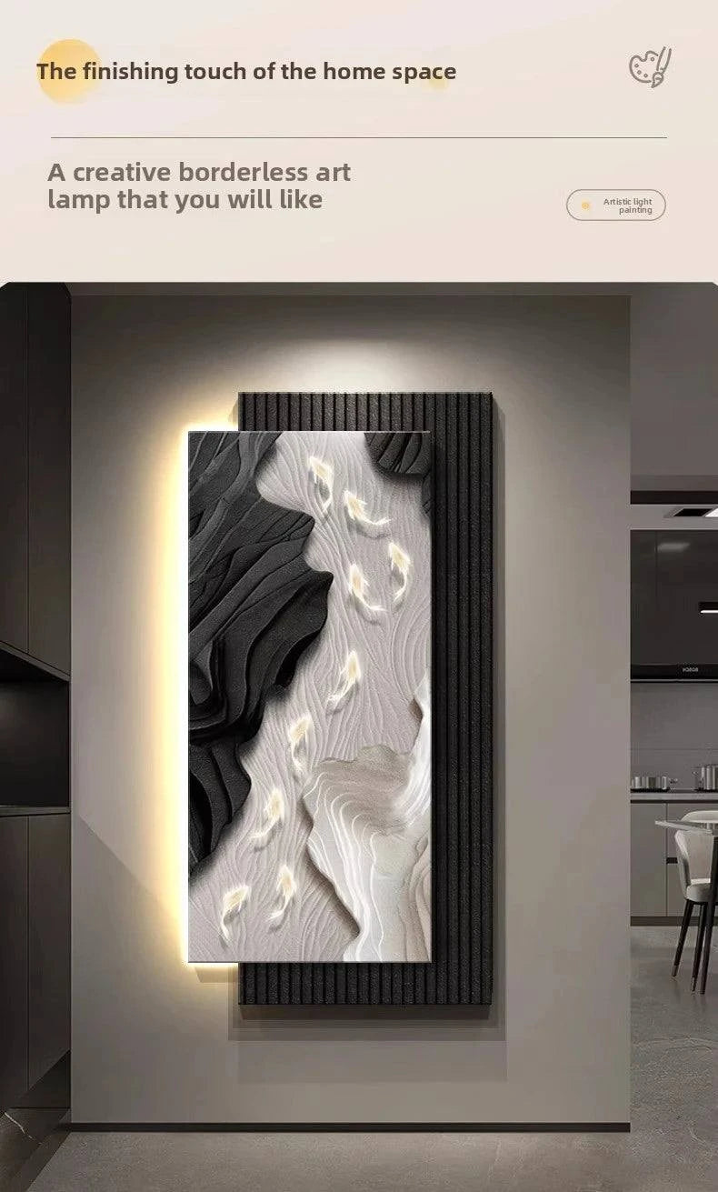 Koi Fish LED Light Wall Lamp - Julia M LifeStyles