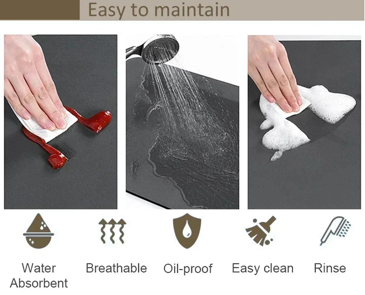 Coffee Machine Mat Waterproof Drain Pad