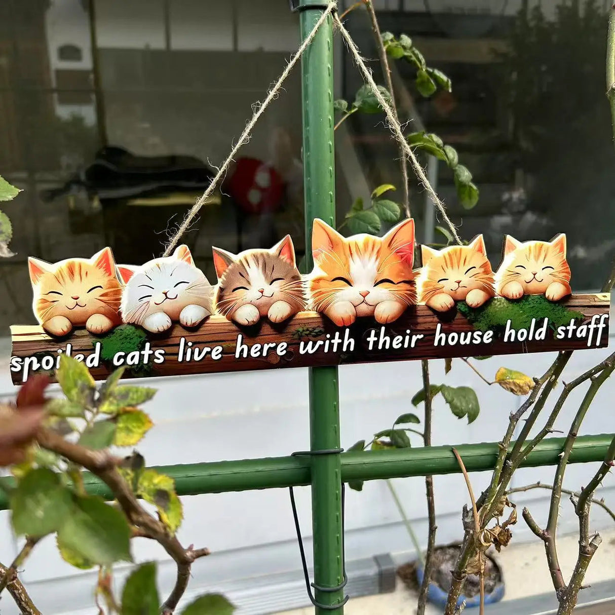 Wooden Inspirational Hanging Wall Art with Rope for Home Decor Julia M LifeStyles