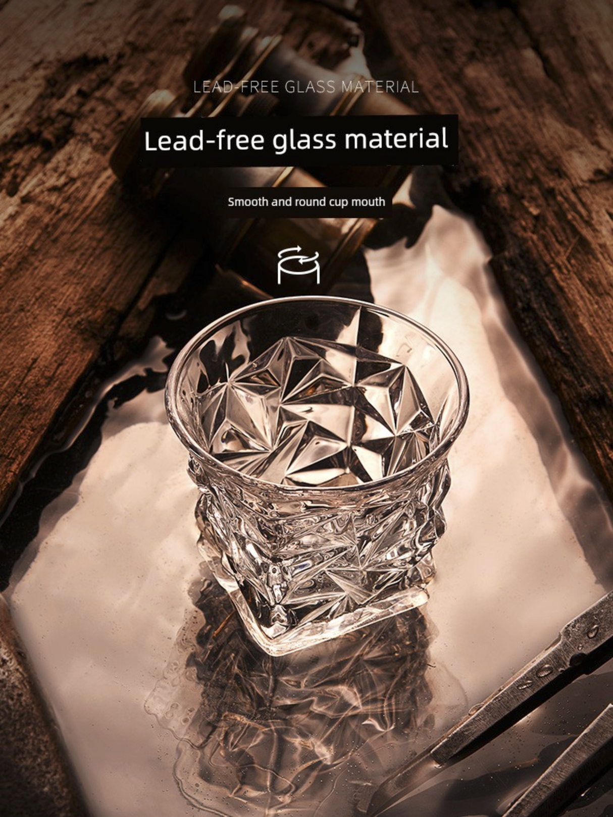 Crystal Whiskey Glass Set of 6 (201-300mL) Julia M LifeStyles