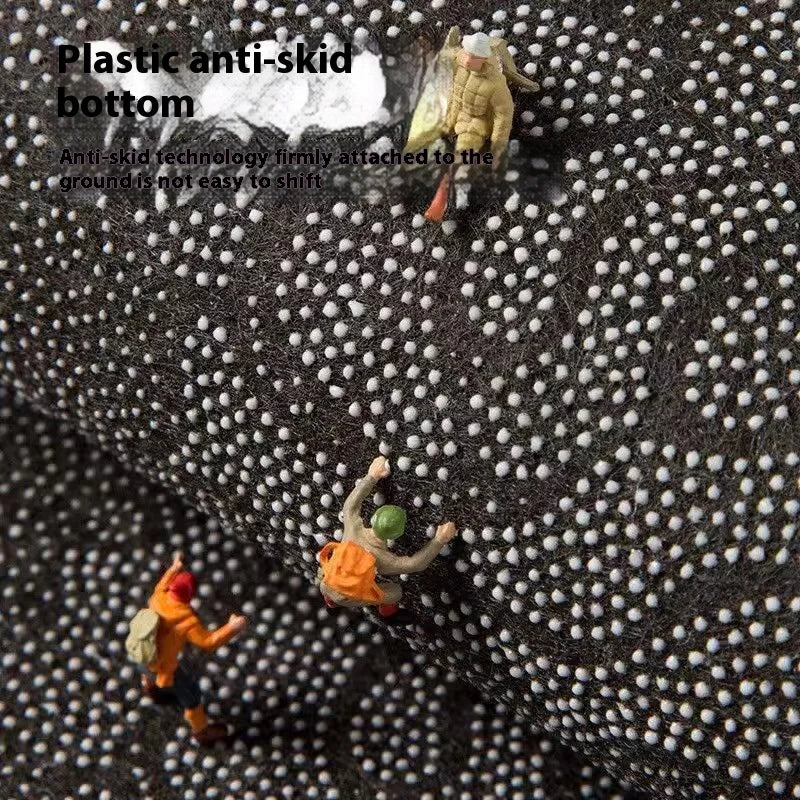 Imitation Cashmere Bedside Carpet - High-End Comfort for Every Room