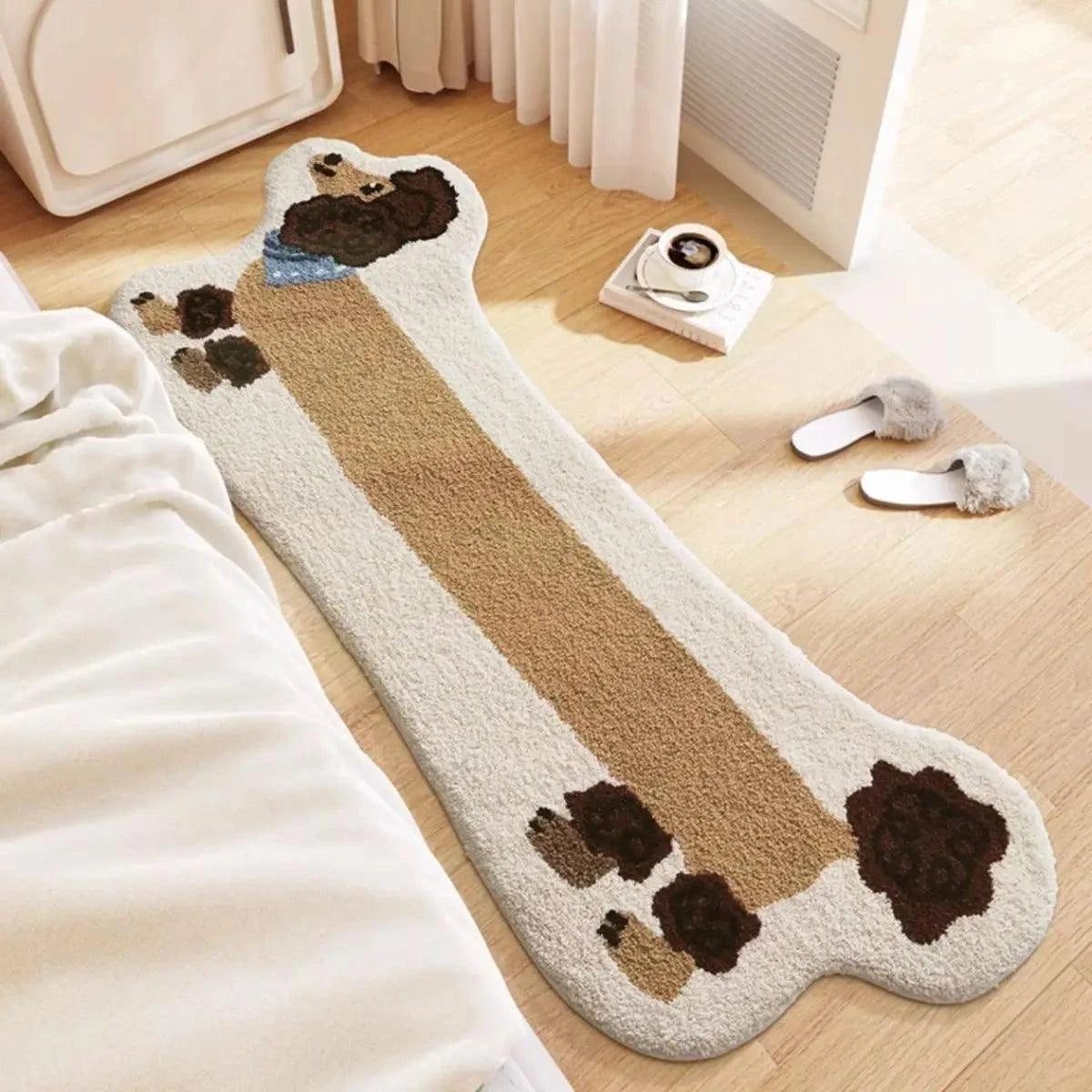 Imitation Cashmere Bedside Carpet - High-End Comfort for Every Room - Julia M LifeStyles
