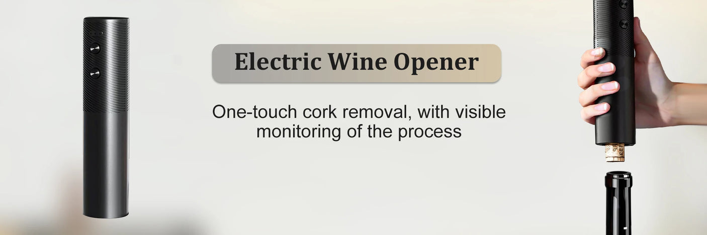 Rechargeable Electric Wine Bottle Opener Set - Julia M LifeStyles