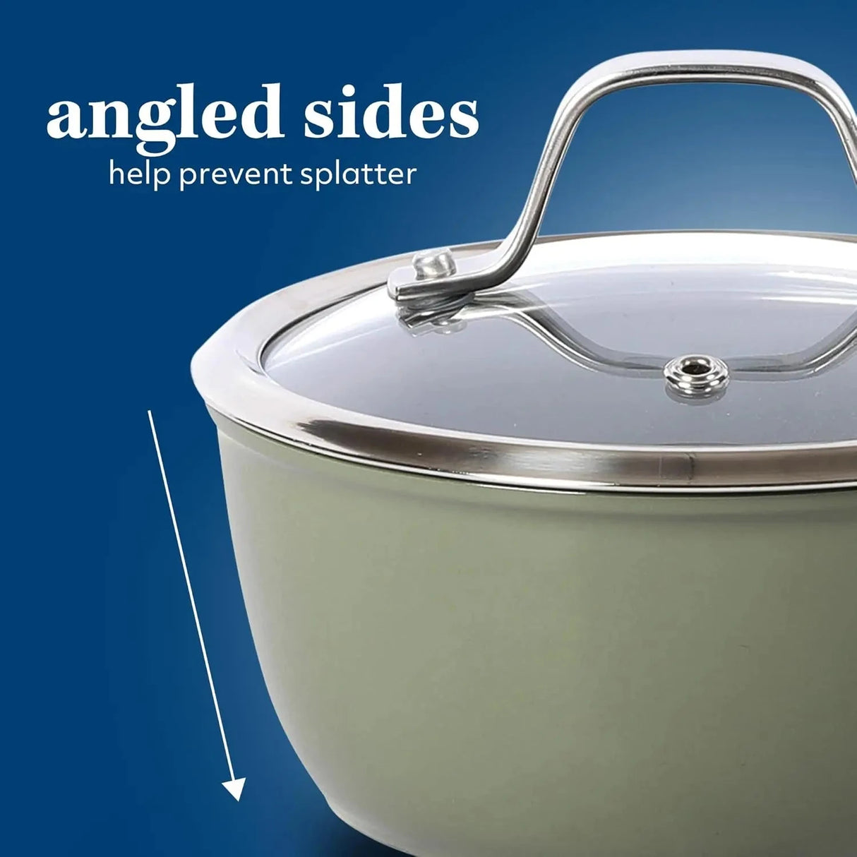 Kitchen Essentials 10-Piece Non-Toxic Titanium Ceramic Cookware Set Julia M LifeStyles