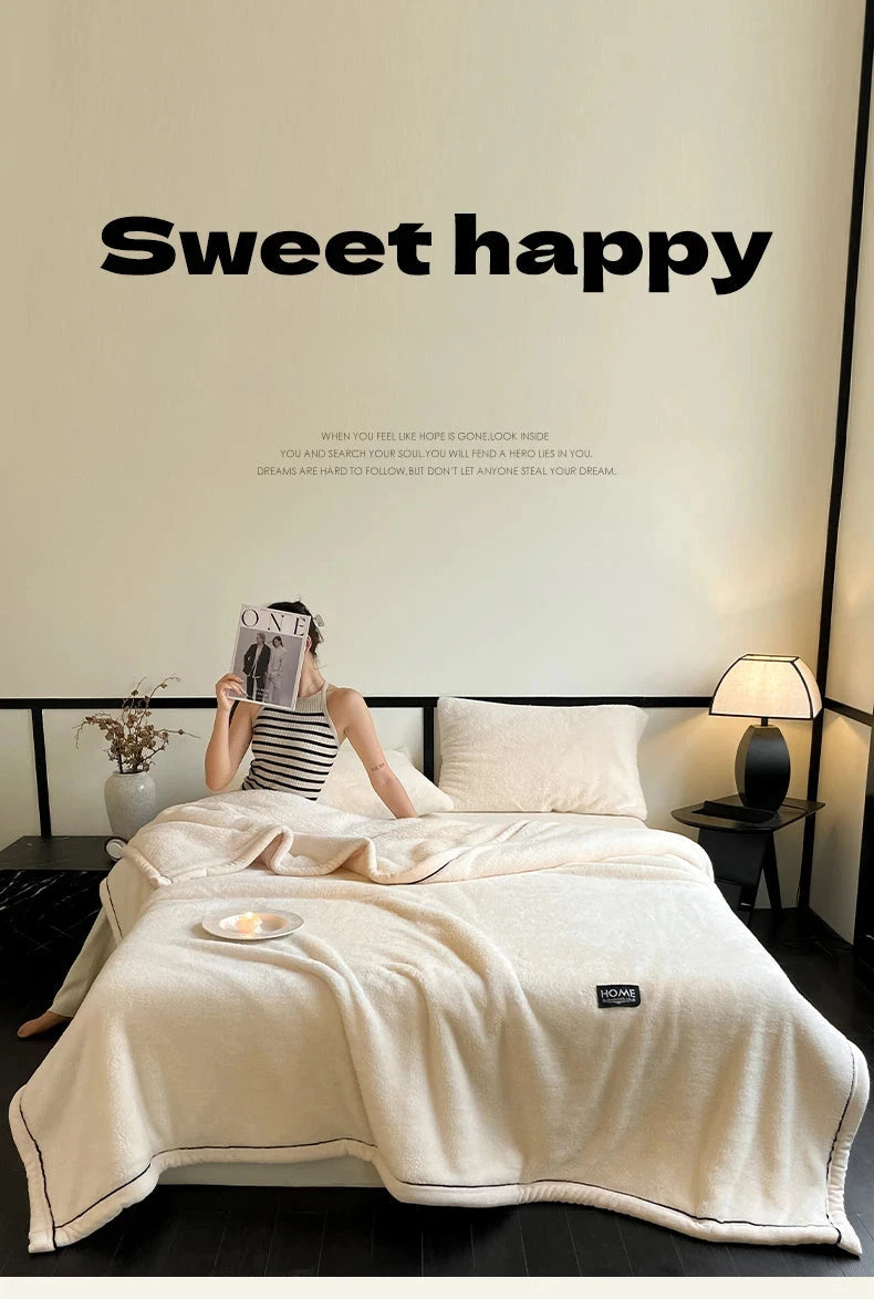 Plush Coral Fleece Winter Blanket for Ultimate Comfort Julia M LifeStyles