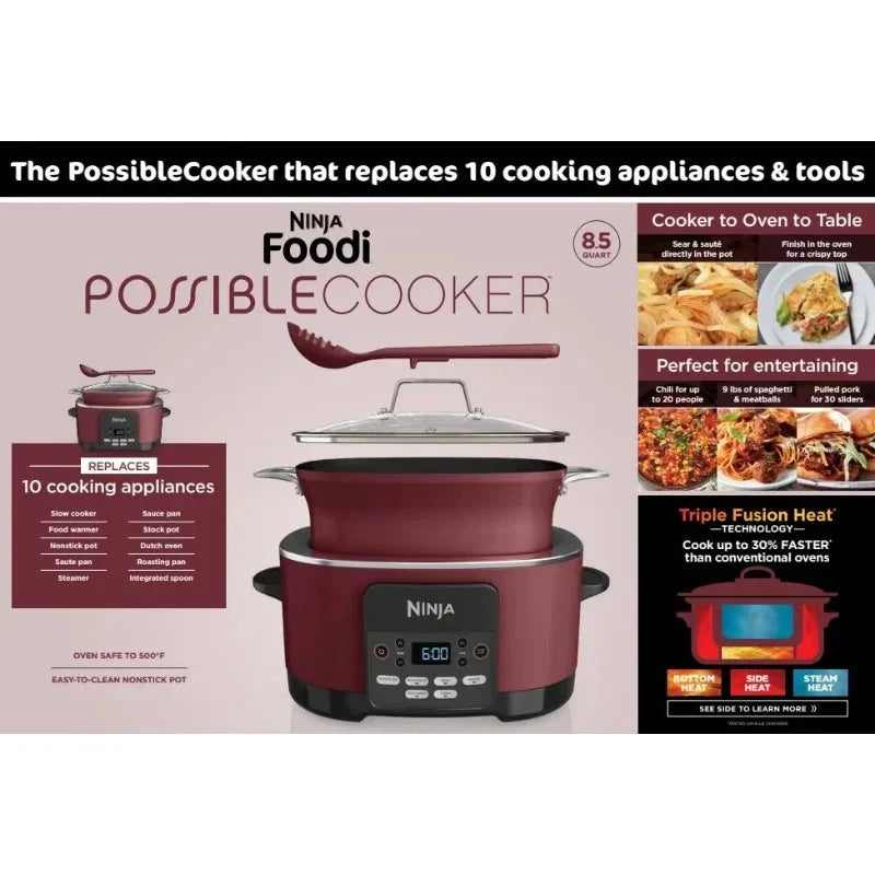Ninja Foodi Possible Cooker 8.5qt Multi-Cooker Julia M LifeStyles
