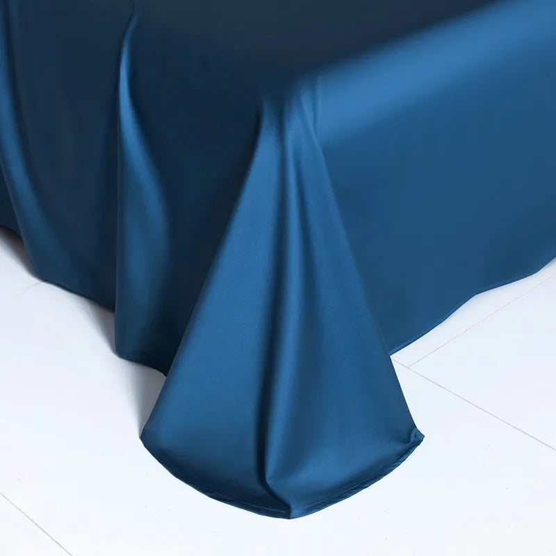 Luxury 1000TC Egyptian Cotton Duvet Cover Set with Silver Embroidery Julia M LifeStyles