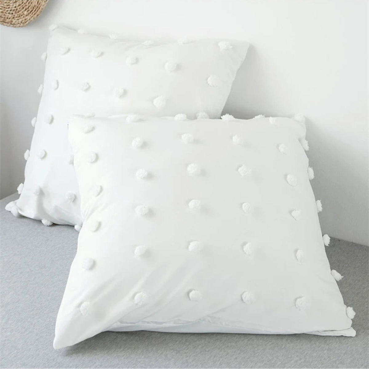 Julia M Haus Tufted Duvet Cover Set