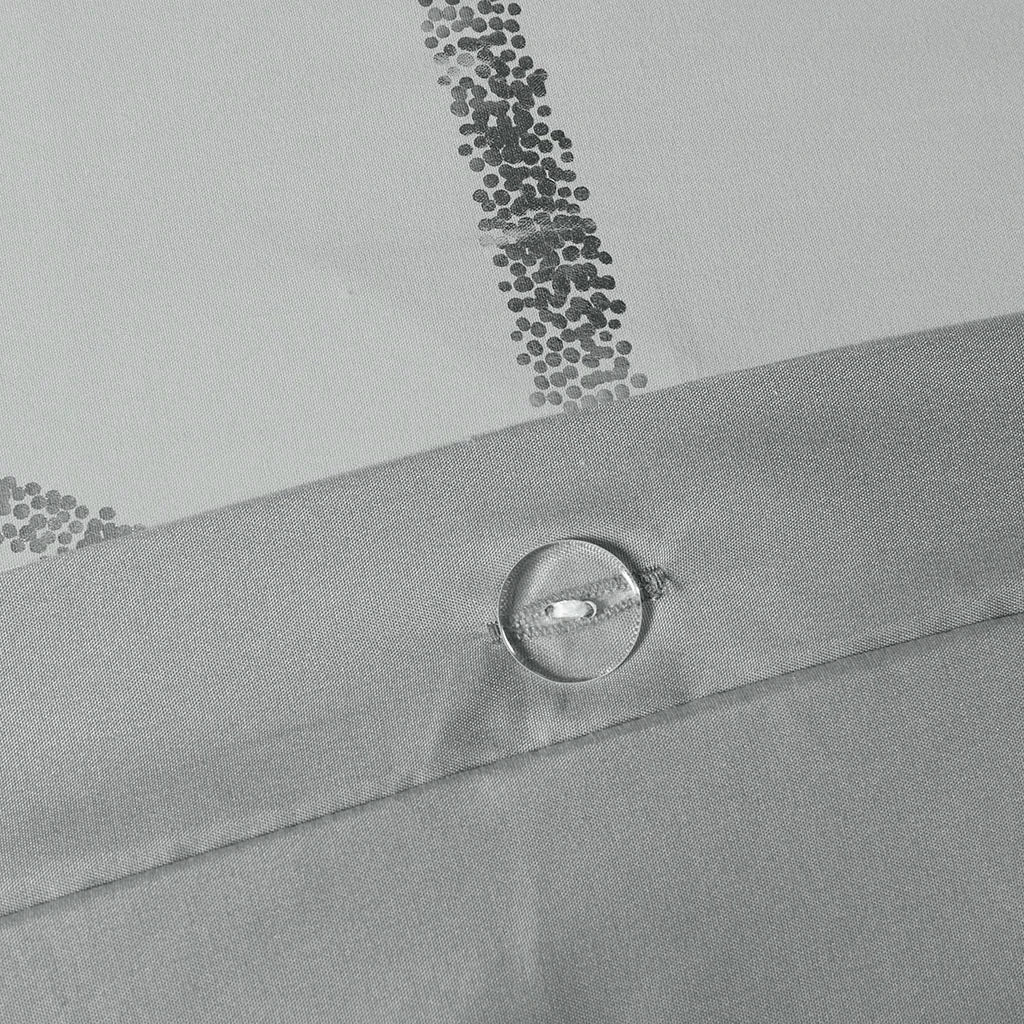 Metallic Printed Duvet Cover Set for King/Cal King Bed Julia M LifeStyles