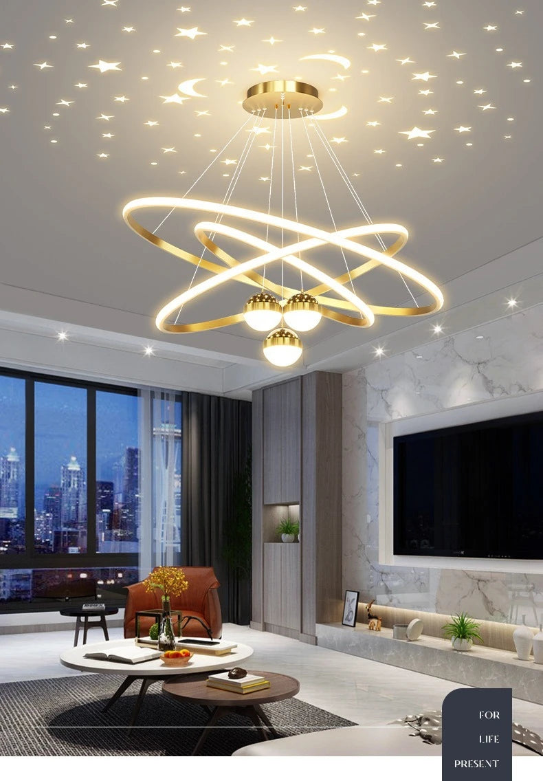 Starry Sky Ceiling Pendant Lamp