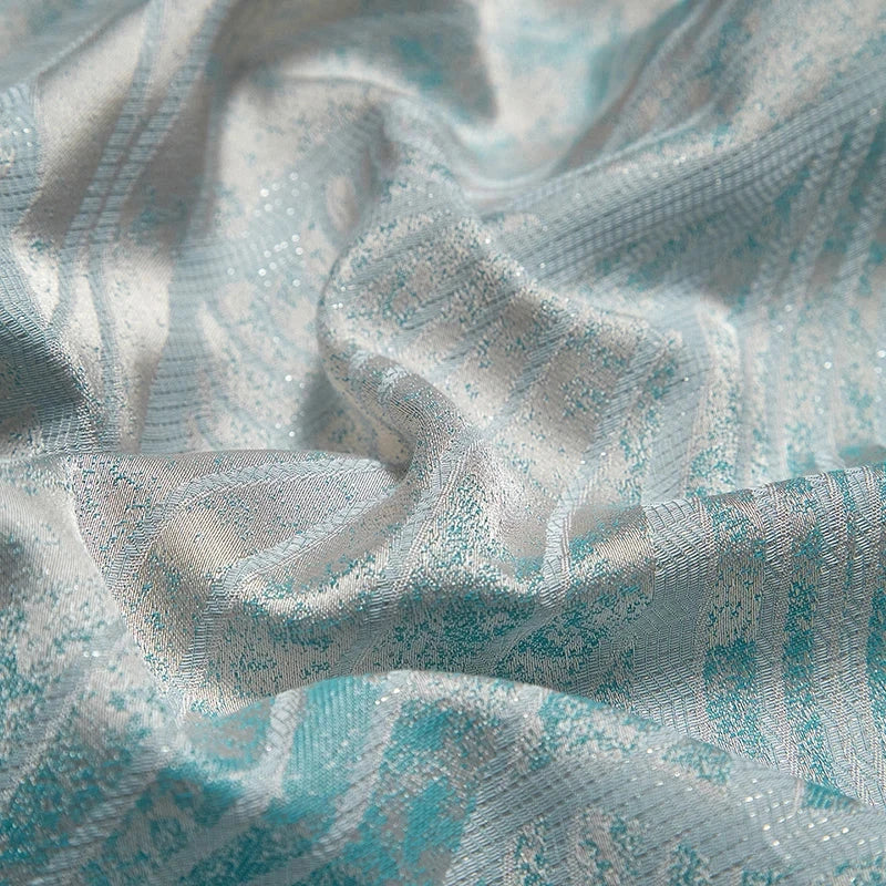 Luxury 4/7Pcs Silky Egyptian Cotton Damask Satin Super King Bedding Set Julia M LifeStyles