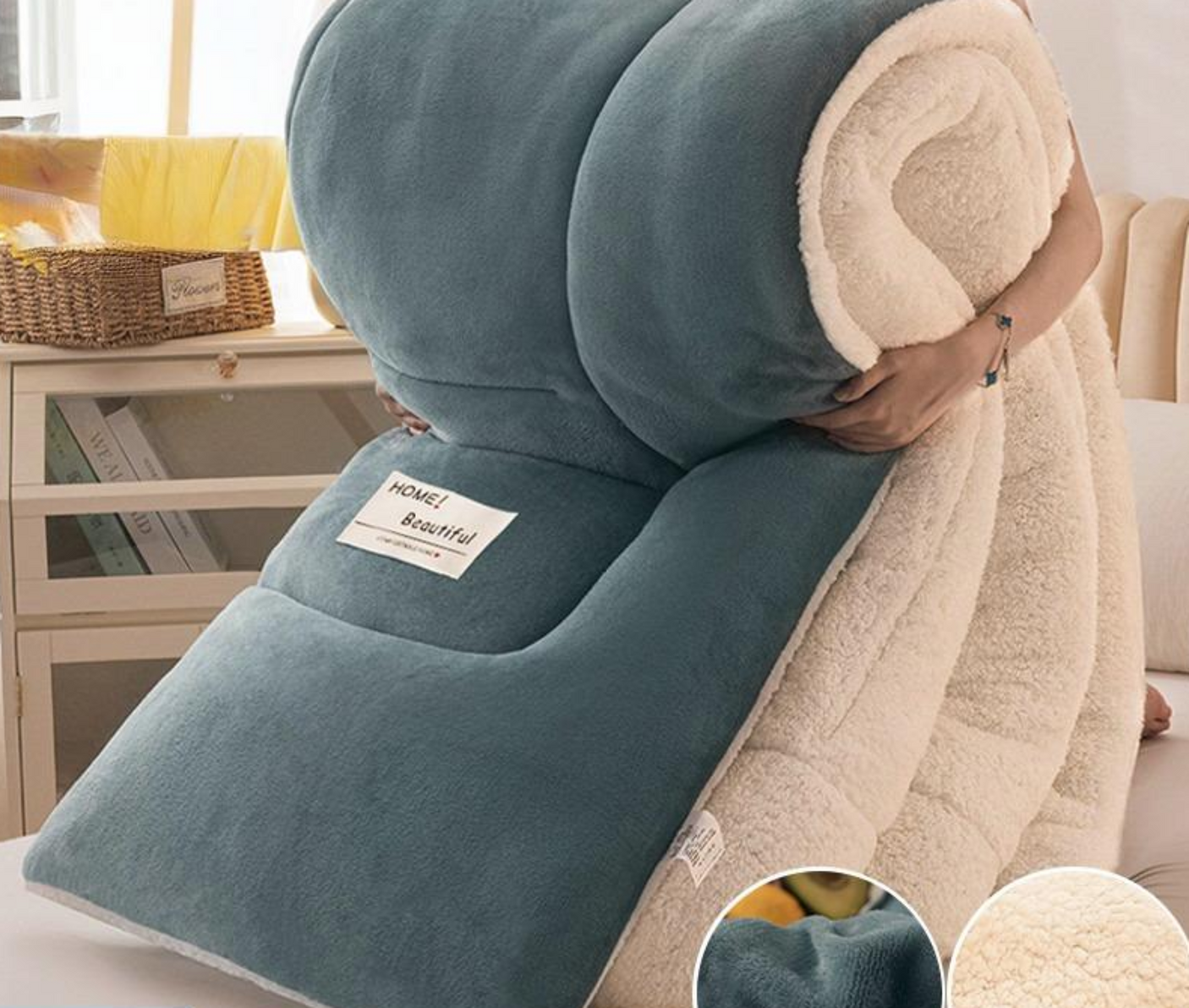 Pretty Elf Cashmere Touch Winter Quilt - Plush Heattech Milk Fiber Duvet Insert Julia M LifeStyles