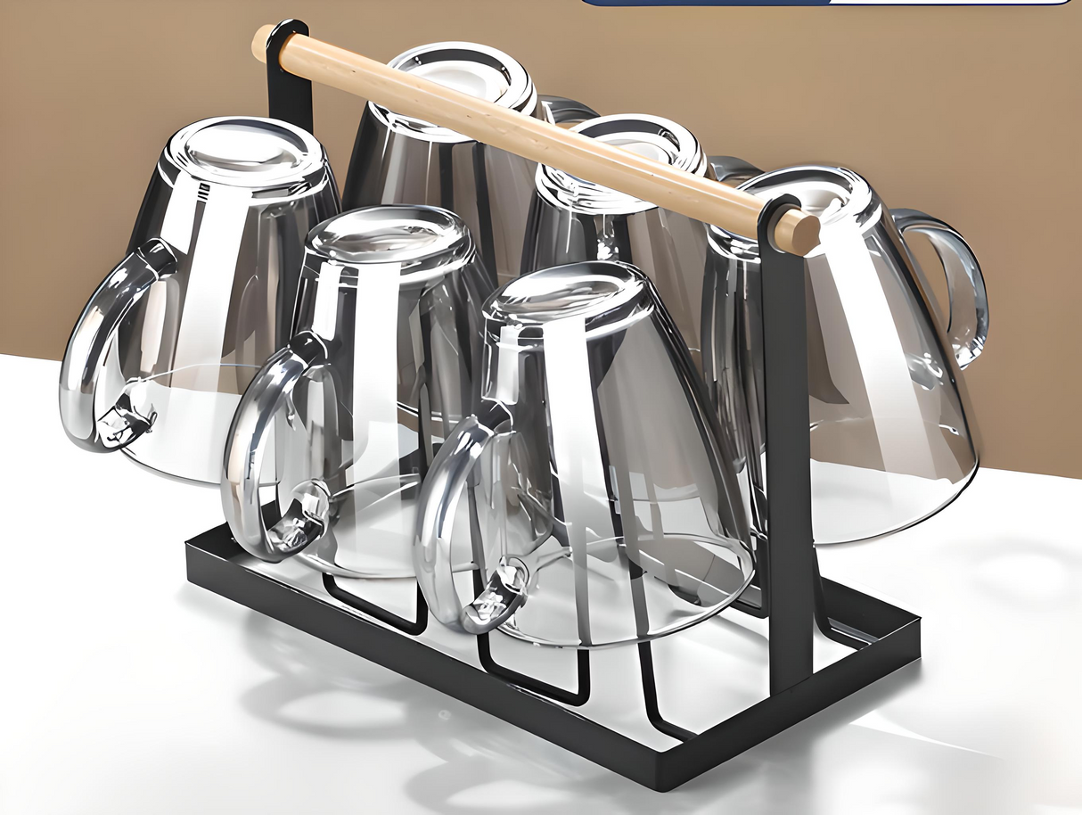 Julia M Lifestyles 380ml Drop-Resistant Tempered Glass Mug Julia M Home & Kitchen