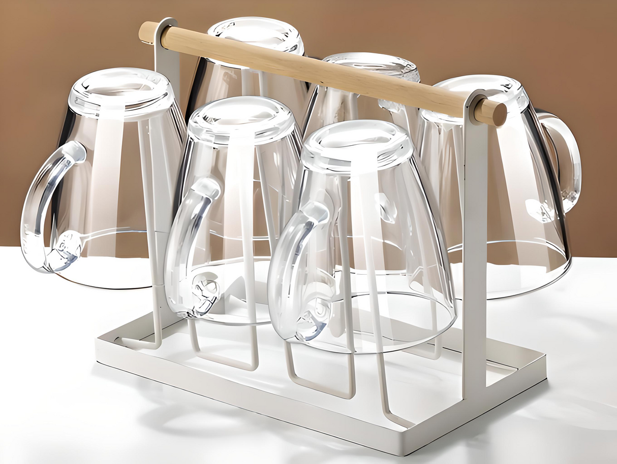 Julia M Lifestyles 380ml Drop-Resistant Tempered Glass Mug Julia M Home & Kitchen