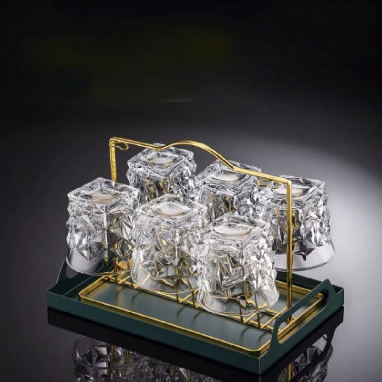 Crystal Whiskey Glass Set of 6 (201-300mL) Julia M LifeStyles