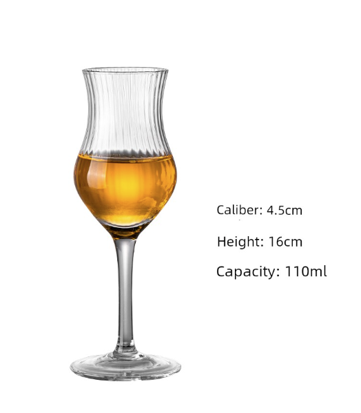 Elegant Japanese Tulip Whiskey Tasting Glass - 51ml-100ml