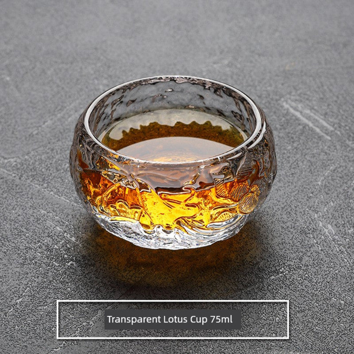 Elegant Frosted Japanese Glass Tea Cup – Single Serve Delight Julia M Home & Kitchen